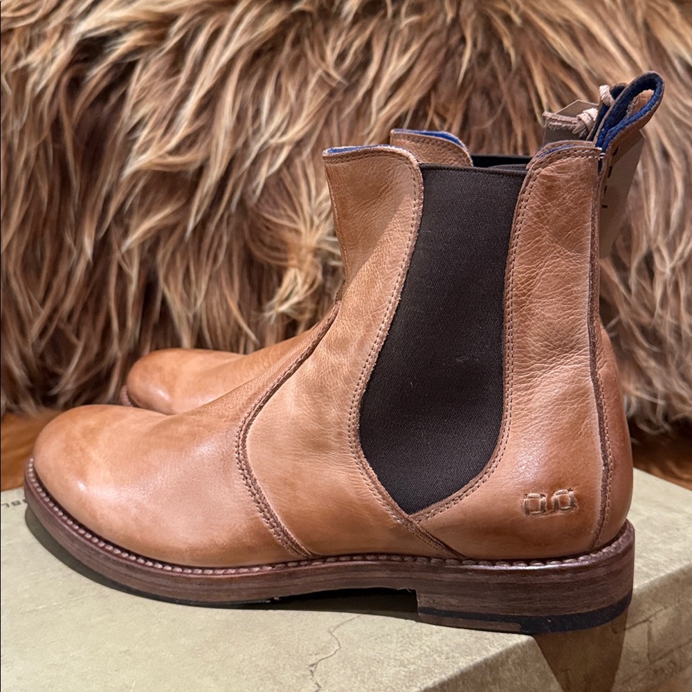BED|STU Brown Leather Men's Ankle Boots - Picture 5 of 5